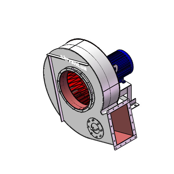 Вентилятор ВД8.1 (Dн)-1-Пр15-ОН-ст3-1081-(з дв.)7,5-1000-80-У2-(без НА)