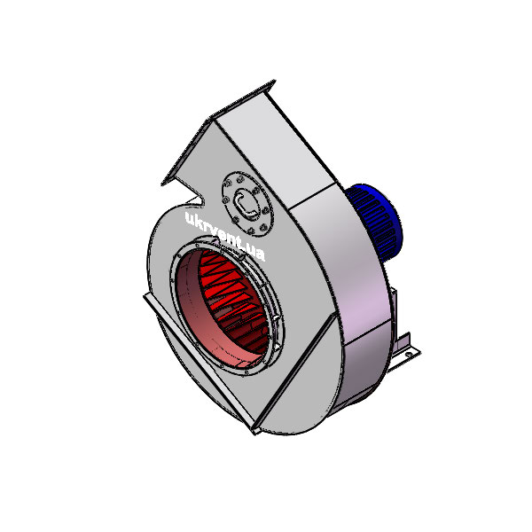 Вентилятор ВД8.1 (Dн)-1-Пр150-ОН-ст3-1081-(з дв.)7,5-1000-80-У2-(без НА)
