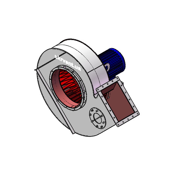 Вентилятор ВД8.1 (Dн)-1-Пр45-ОН-ст3-1081-(з дв.)7,5-1000-80-У2-(без НА)