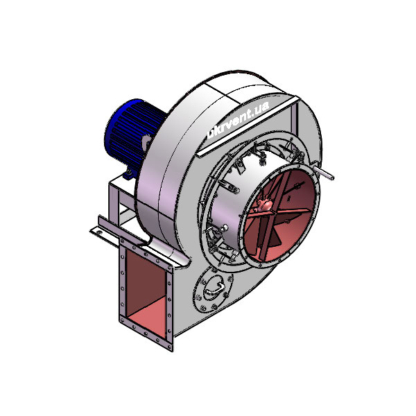 Вентилятор ВД8.1 (Dн)-1-Л0-ОН-ст3-1081-(з дв.)5,5-750-80-У2-(с НА)