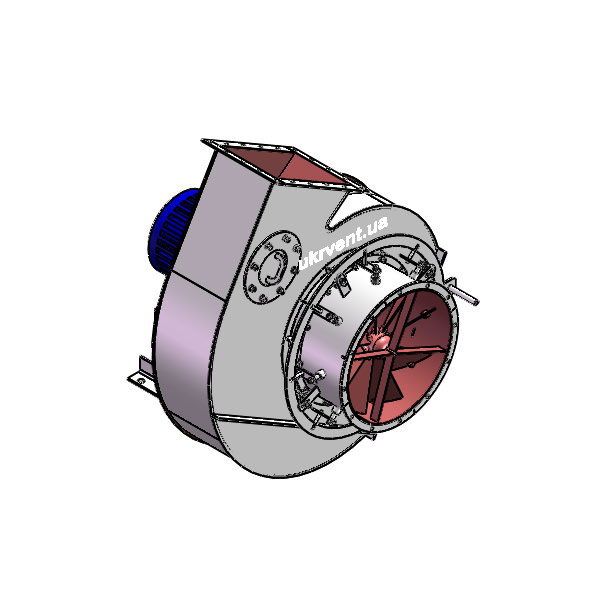 Вентилятор ВД8.1 (Dн)-1-Л120-ОН-ст3-1081-(з дв.)7,5-1000-80-У2-(с НА)