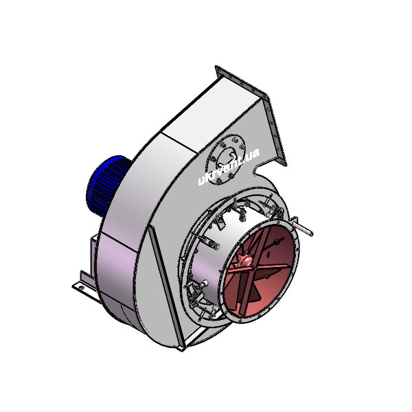 Вентилятор ВД8.1 (Dн)-1-Л165-ОН-ст3-1081-(з дв.)7,5-1000-80-У2-(с НА)