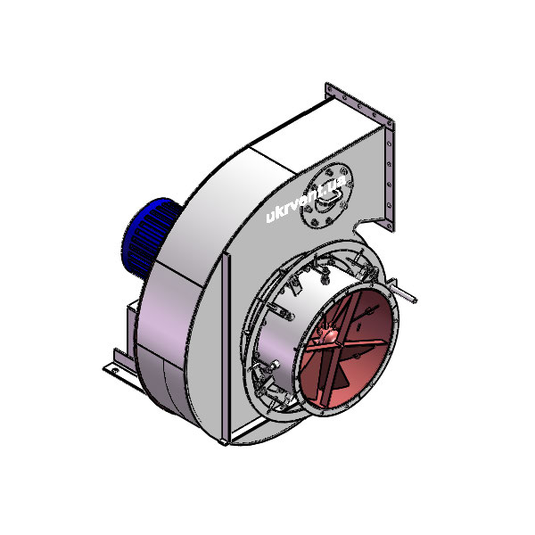 Вентилятор ВД8.1 (Dн)-1-Л180-ОН-ст3-1081-(з дв.)7,5-1000-80-У2-(с НА)