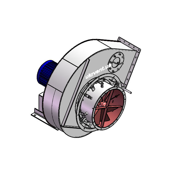 Вентилятор ВД8.1 (Dн)-1-Л210-ОН-ст3-1081-(з дв.)7,5-1000-80-У2-(с НА)