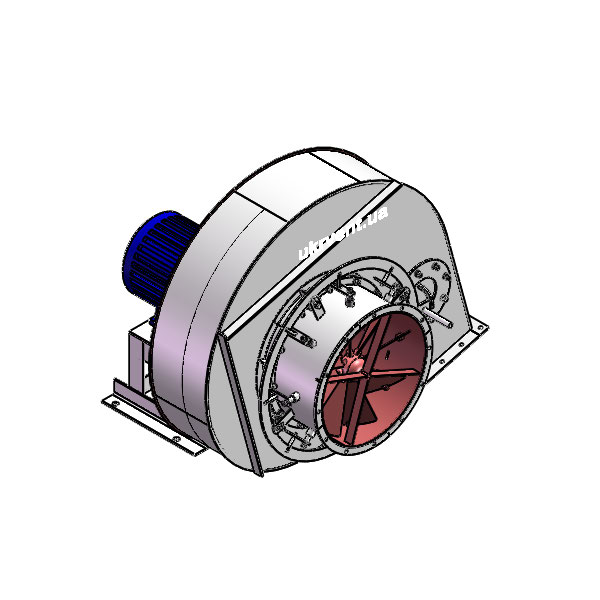 Вентилятор ВД8.1 (Dн)-1-Л255-ОН-ст3-1081-(з дв.)7,5-1000-80-У2-(с НА)