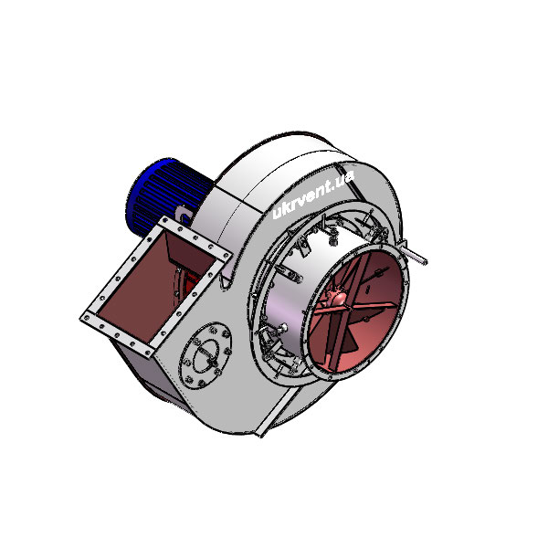Вентилятор ВД8.1 (Dн)-1-Л60-ОН-ст3-1081-(з дв.)5,5-750-80-У2-(с НА)