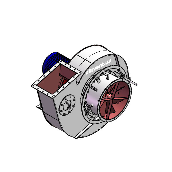 Вентилятор ВД8.1 (Dн)-1-Л75-ОН-ст3-1081-(з дв.)5,5-750-80-У2-(с НА)