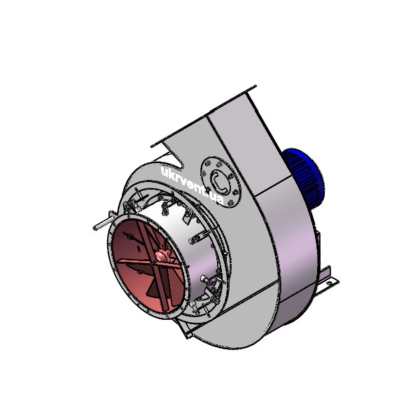 Вентилятор ВД8.1 (Dн)-1-Пр135-ОН-ст3-1081-(з дв.)7,5-1000-80-У2-(с НА)