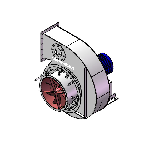 Вентилятор ВД8.1 (Dн)-1-Пр180-ОН-ст3-1081-(з дв.)5,5-750-80-У2-(с НА)