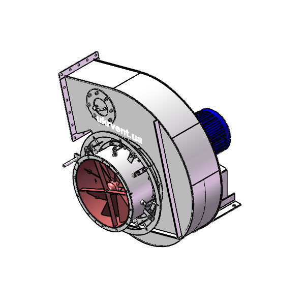 Вентилятор ВД8.1 (Dн)-1-Пр195-ОН-ст3-1081-(з дв.)5,5-750-80-У2-(с НА)