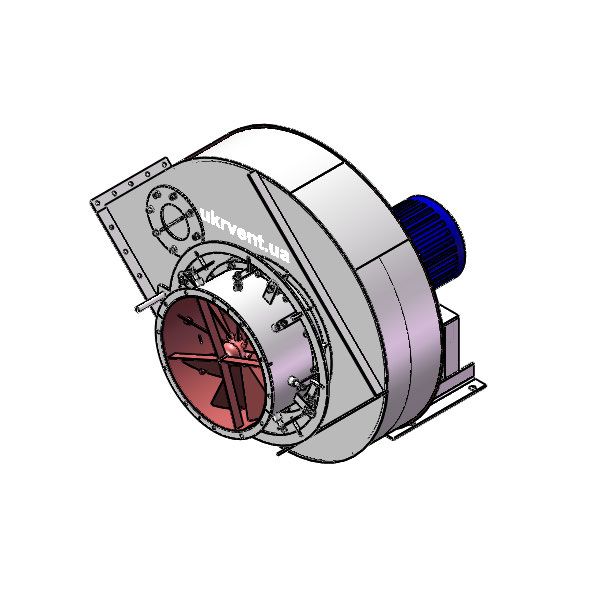 Вентилятор ВД8.1 (Dн)-1-Пр225-ОН-ст3-1081-(з дв.)5,5-750-80-У2-(с НА)