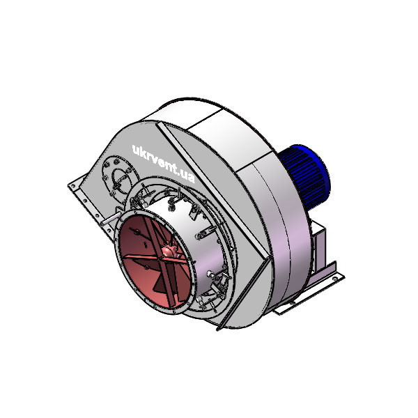 Вентилятор ВД8.1 (Dн)-1-Пр240-ОН-ст3-1081-(з дв.)5,5-750-80-У2-(с НА)