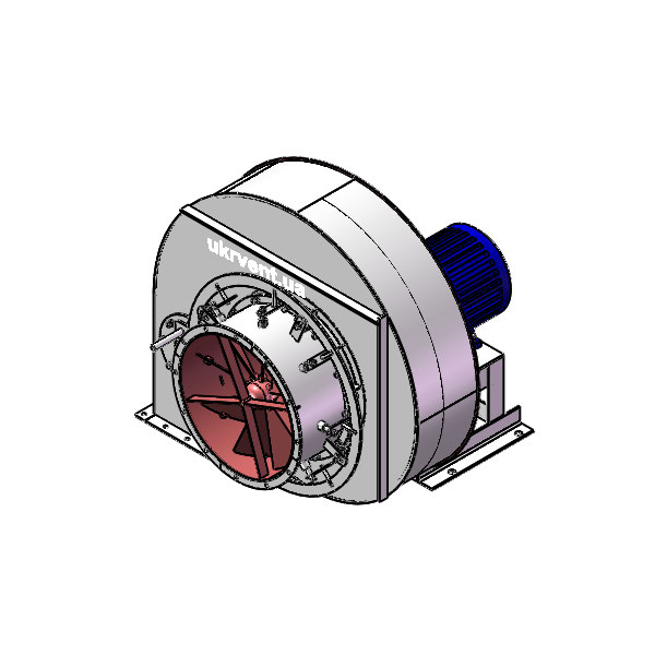 Вентилятор ВД8.1 (Dн)-1-Пр270-ОН-ст3-1081-(з дв.)5,5-750-80-У2-(с НА)