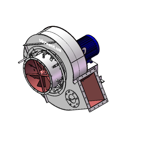 Вентилятор ВД8.1 (Dн)-1-Пр30-ОН-ст3-1081-(з дв.)5,5-750-80-У2-(с НА)