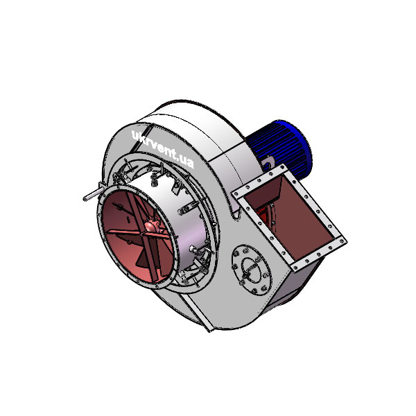 Вентилятор ВД8.1 (Dн)-1-Пр60-ОН-ст3-1081-(з дв.)7,5-1000-80-У2-(с НА)