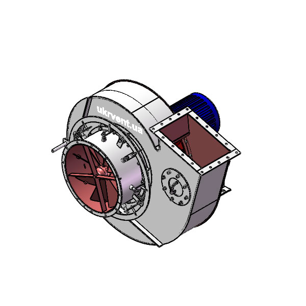 Вентилятор ВД8.1 (Dн)-1-Пр75-ОН-ст3-1081-(з дв.)7,5-1000-80-У2-(с НА)