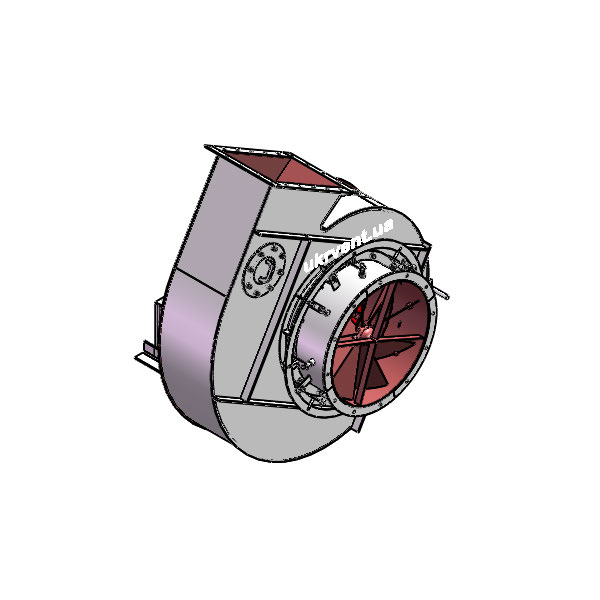 Вентилятор ВД167-37-10.1 (Dн)-1-Л120-ОН-ст3-1081-(без дв.)11-750-80-У2-(с НА)