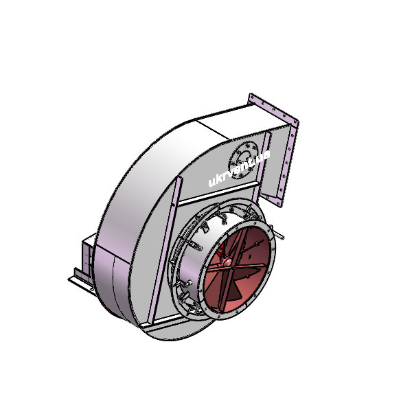 Вентилятор ВД167-37-10.1 (Dн)-1-Л195-ОН-ст3-1081-(без дв.)11-750-80-У2-(с НА)