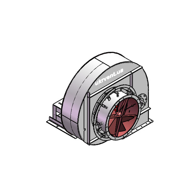 Вентилятор ВД167-37-10.1 (Dн)-1-Л270-ОН-ст3-1081-(без дв.)11-750-80-У2-(с НА)
