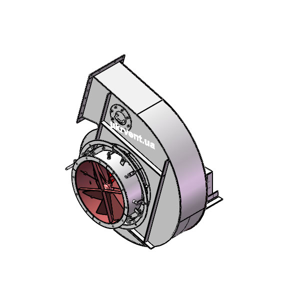 Вентилятор ВД167-37-10.1 (Dн)-1-Пр165-ОН-ст3-1081-(без дв.)15-1000-80-У2-(с НА)