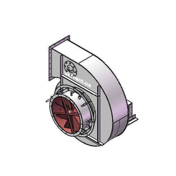 Вентилятор ВД167-37-10.1 (Dн)-1-Пр180-ОН-ст3-1081-(без дв.)15-1000-80-У2-(с НА)