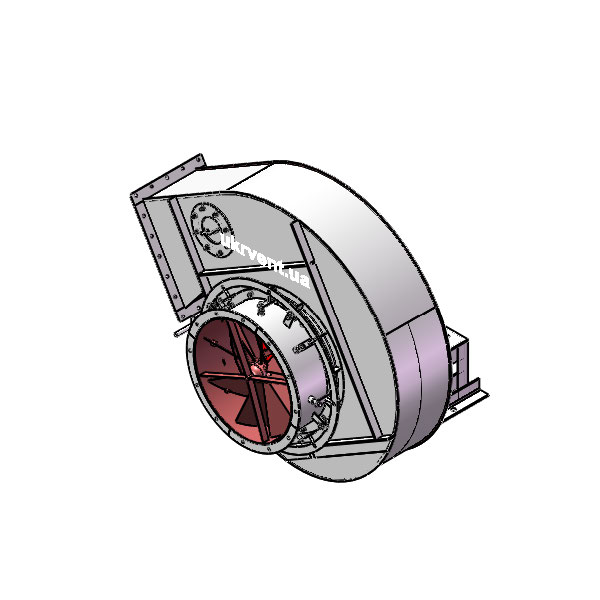 Вентилятор ВД167-37-10.1 (Dн)-1-Пр210-ОН-ст3-1081-(без дв.)15-1000-80-У2-(с НА)