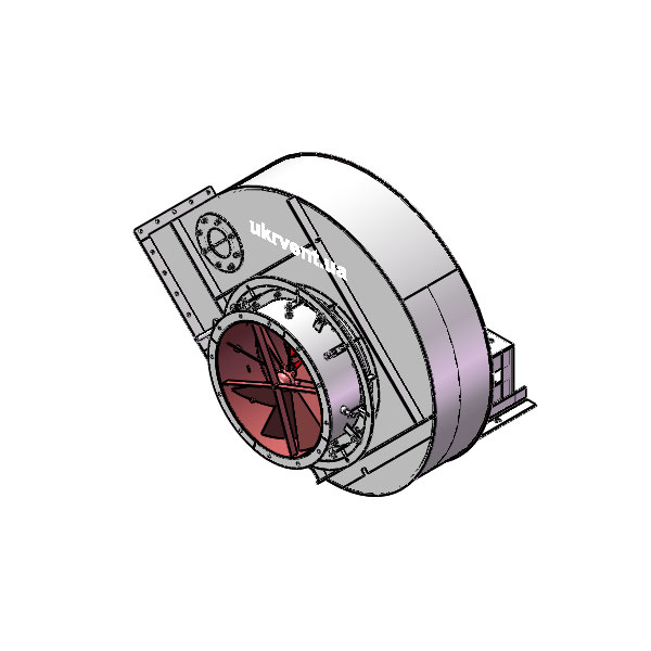 Вентилятор ВД167-37-10.1 (Dн)-1-Пр225-ОН-ст3-1081-(без дв.)15-1000-80-У2-(с НА)