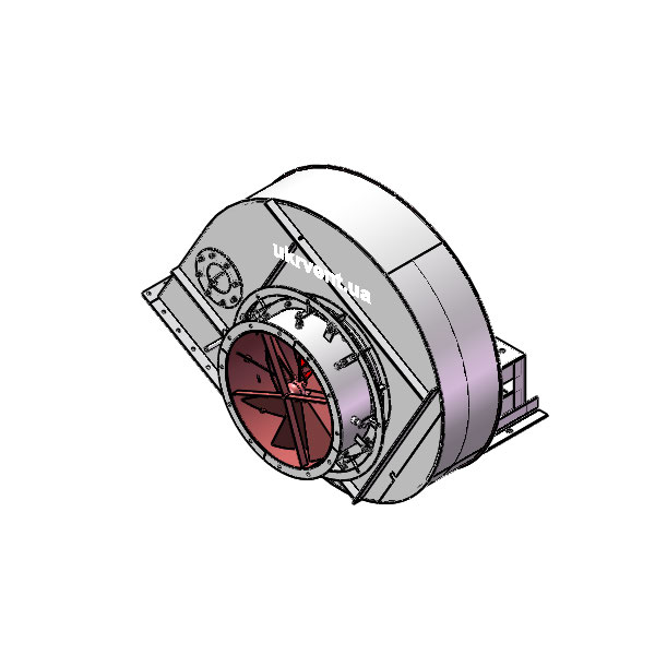 Вентилятор ВД167-37-10.1 (Dн)-1-Пр240-ОН-ст3-1081-(без дв.)15-1000-80-У2-(с НА)