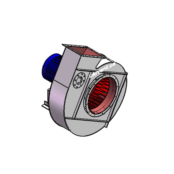 Вентилятор ВД167-37-10.1 (Dн)-1-Л120-ОН-ст3-1081-(з дв.)15-1000-80-У2-(без НА)