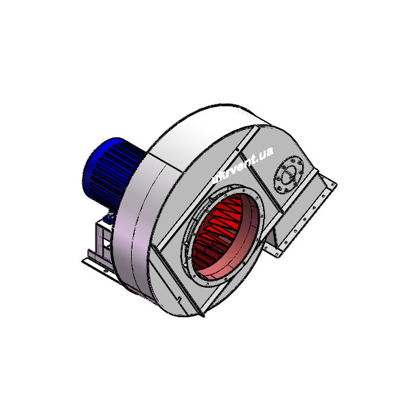 Вентилятор ВД167-37-10.1 (Dн)-1-Л240-ОН-ст3-1081-(з дв.)15-1000-80-У2-(без НА)