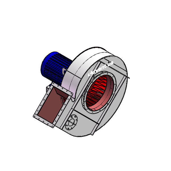 Вентилятор ВД167-37-10.1 (Dн)-1-Л45-ОН-ст3-1081-(з дв.)15-1000-80-У2-(без НА)