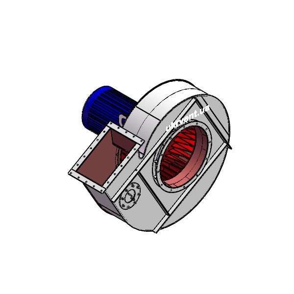 Вентилятор ВД167-37-10.1 (Dн)-1-Л60-ОН-ст3-1081-(з дв.)15-1000-80-У2-(без НА)