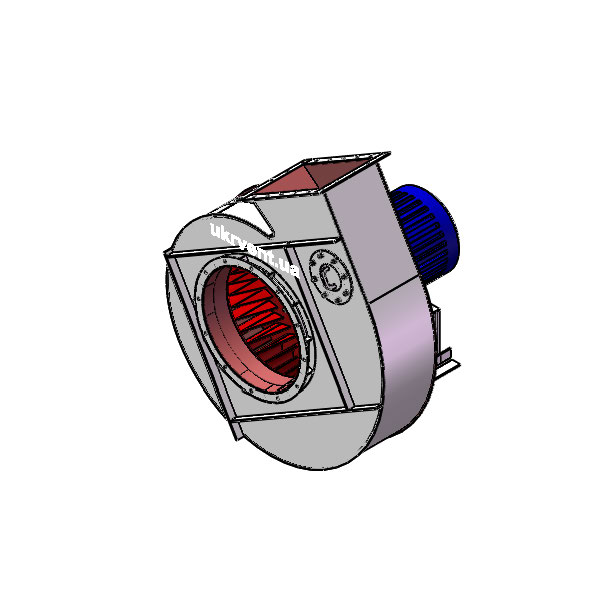 Вентилятор ВД167-37-10.1 (Dн)-1-Пр120-ОН-ст3-1081-(з дв.)15-1000-80-У2-(без НА)