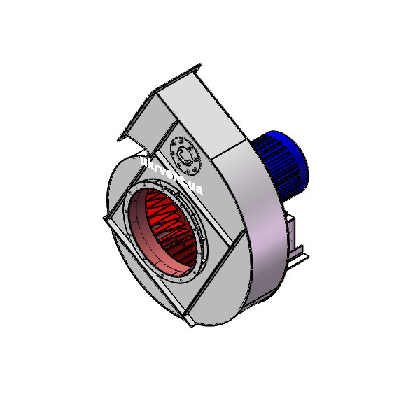 Вентилятор ВД167-37-10.1 (Dн)-1-Пр150-ОН-ст3-1081-(з дв.)15-1000-80-У2-(без НА)