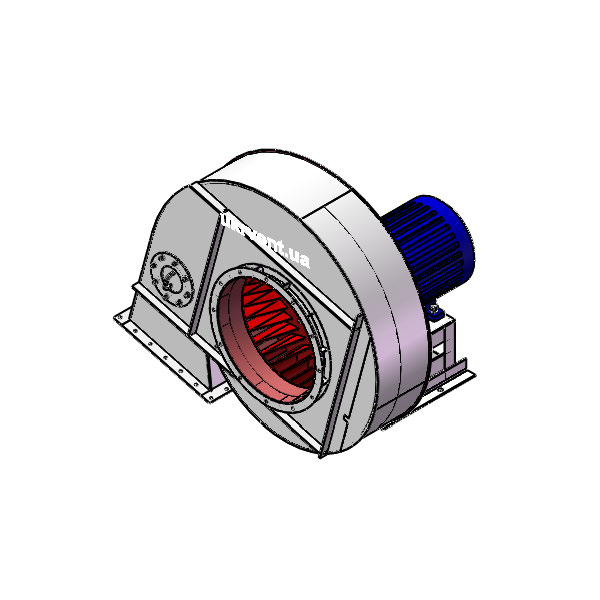 Вентилятор ВД167-37-10.1 (Dн)-1-Пр255-ОН-ст3-1081-(з дв.)15-1000-80-У2-(без НА)