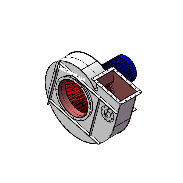 Вентилятор ВД167-37-10.1 (Dн)-1-Пр75-ОН-ст3-1081-(з дв.)15-1000-80-У2-(без НА)