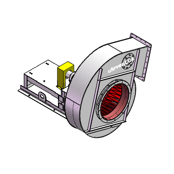 Вентилятор ВД167-37-10.1 (Dн)-3-Л195-ОН-ст3-1081-(без дв.)15-1000-80-У2-(без НА)