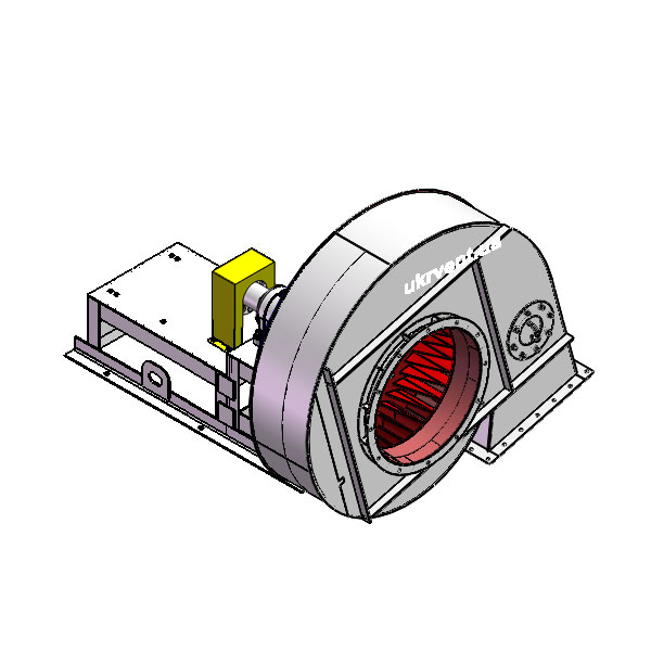 Вентилятор ВД167-37-10.1 (Dн)-3-Л255-ОН-ст3-1081-(без дв.)15-1000-80-У2-(без НА)