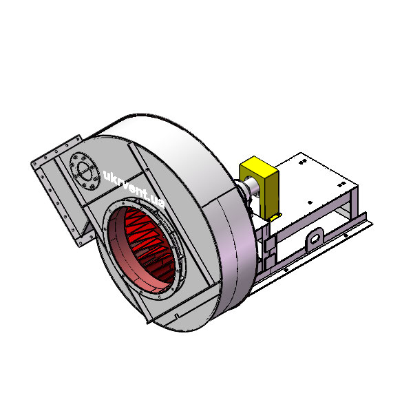 Вентилятор ВД167-37-10.1 (Dн)-3-Пр225-ОН-ст3-1081-(без дв.)11-750-80-У2-(без НА)