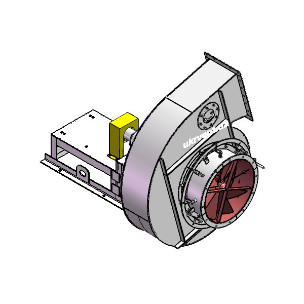 Вентилятор ВД167-37-10.1 (Dн)-3-Л165-ОН-ст3-1081-(без дв.)15-1000-80-У2-(с НА)