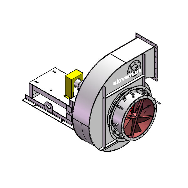 Вентилятор ВД167-37-10.1 (Dн)-3-Л180-ОН-ст3-1081-(без дв.)15-1000-80-У2-(с НА)