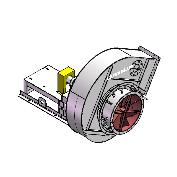 Вентилятор ВД167-37-10.1 (Dн)-3-Л210-ОН-ст3-1081-(без дв.)15-1000-80-У2-(с НА)