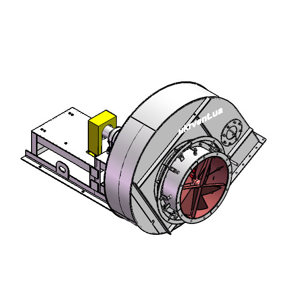 Вентилятор ВД167-37-10.1 (Dн)-3-Л240-ОН-ст3-1081-(без дв.)15-1000-80-У2-(с НА)