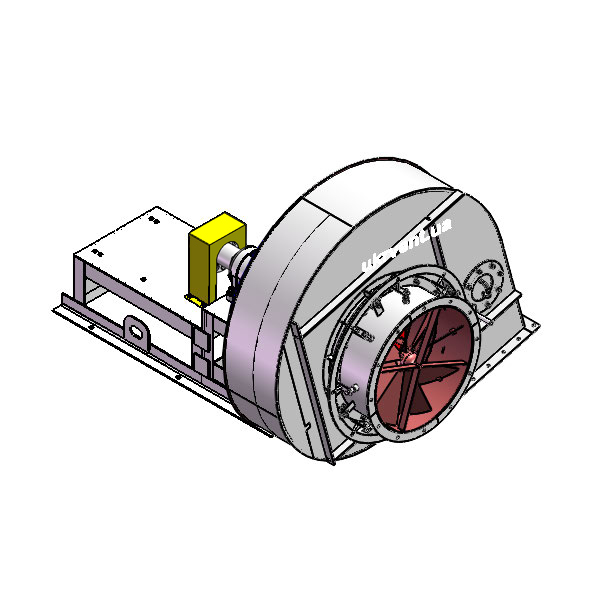 Вентилятор ВД167-37-10.1 (Dн)-3-Л255-ОН-ст3-1081-(без дв.)15-1000-80-У2-(с НА)