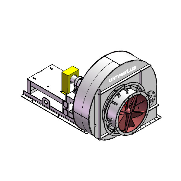 Вентилятор ВД167-37-10.1 (Dн)-3-Л270-ОН-ст3-1081-(без дв.)15-1000-80-У2-(с НА)