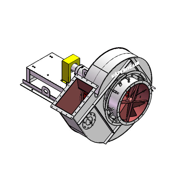 Вентилятор ВД167-37-10.1 (Dн)-3-Л60-ОН-ст3-1081-(без дв.)15-1000-80-У2-(с НА)