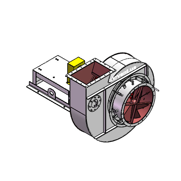 Вентилятор ВД167-37-10.1 (Dн)-3-Л90-ОН-ст3-1081-(без дв.)15-1000-80-У2-(с НА)