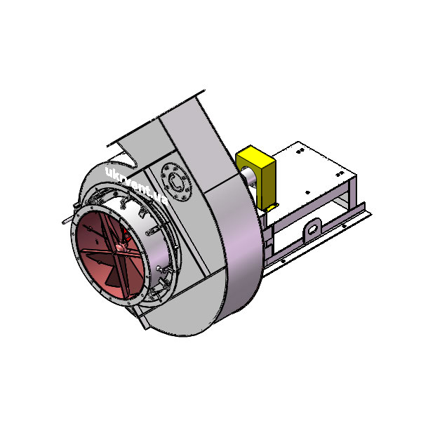 Вентилятор ВД167-37-10.1 (Dн)-3-Пр135-ОН-ст3-1081-(без дв.)15-1000-80-У2-(с НА)