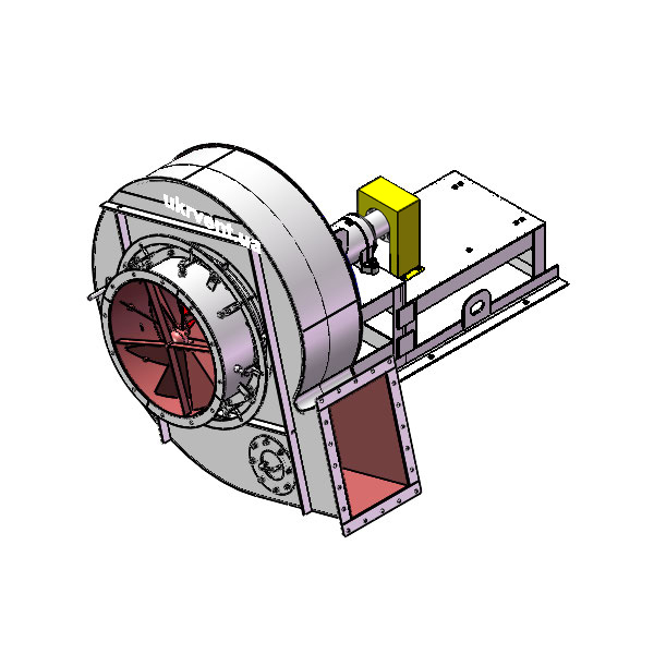 Вентилятор ВД167-37-10.1 (Dн)-3-Пр15-ОН-ст3-1081-(без дв.)15-1000-80-У2-(с НА)