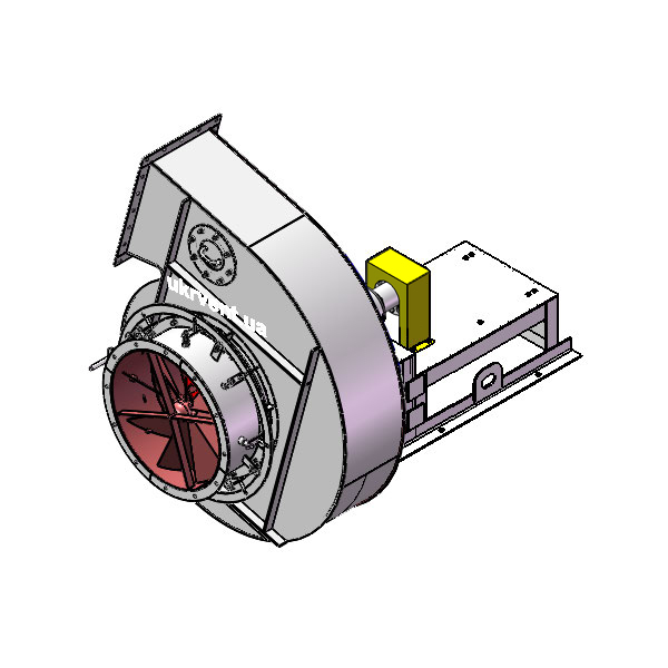 Вентилятор ВД167-37-10.1 (Dн)-3-Пр165-ОН-ст3-1081-(без дв.)15-1000-80-У2-(с НА)